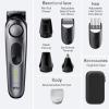 image:imageBraun AllinOne Mens Shaving Kit Series 7 7420 11in1 Beard Face Nose Ear Trimmer Hair Clippers Body Groomer and ManscapingSilver