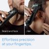 image:imageBraun AllinOne Style Kit Series 3 3470 8in1 Trimmer for Men with BeardTrimmer Ear amp NoseTrimmer Hair Clippers amp More UltraSharp Blade 40 Length Settings WashableSilver