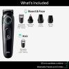 image:imageBraun AllinOne Style Kit Series 3 3470 8in1 Trimmer for Men with BeardTrimmer Ear amp NoseTrimmer Hair Clippers amp More UltraSharp Blade 40 Length Settings WashableBlack