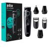 image:imageBraun AllinOne Style Kit Series 3 3470 8in1 Trimmer for Men with BeardTrimmer Ear amp NoseTrimmer Hair Clippers amp More UltraSharp Blade 40 Length Settings WashableBlack