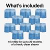 image:imageBraun Clean amp Renew Refill Cartridges CCR Replacement Shaver Cleaner Liquid Solution for CleanampCharge System Pack of 10