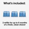 image:imageBraun Clean amp Renew Refill Cartridges CCR Replacement Shaver Cleaner Liquid Solution for CleanampCharge System Pack of 3Lemon