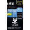 image:imageBraun Clean amp Renew Refill Cartridges CCR Replacement Shaver Cleaner Liquid Solution for CleanampCharge System Pack of 3Lemon