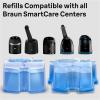 image:imageBraun Clean amp Renew Refill Cartridges CCR Replacement Shaver Cleaner Liquid Solution for CleanampCharge System Pack of 3Lemon