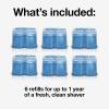 image:imageBraun Clean amp Renew Refill Cartridges CCR Replacement Shaver Cleaner Solution for CleanampCharge Cleaning System Pack of 6