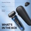 image:imageBraun Electric Shaver for Men Series 6 6120s Wet amp Dry Shave Turbo amp Gentle Shaving Modes with Precision Trimmer amp Pouch BlueBlue