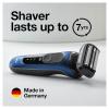 image:imageBraun Electric Shaver for Men Series 6 6120s Wet amp Dry Shave Turbo amp Gentle Shaving Modes with Precision Trimmer amp Pouch BlueBlue