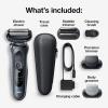 image:imageBraun Electric Shaver for Men Series 6 6177cc Wet amp Dry Shave Turbo amp Gentle Shaving Modes Foil Shaver Blue6046cs