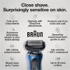 image:imageBraun Electric Shaver for Men Series 6 6177cc Wet amp Dry Shave Turbo amp Gentle Shaving Modes Foil Shaver Blue6072cs