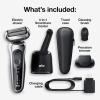 image:imageBraun Electric Shaver for Men Series 7 7127cs Wet amp Dry Shave Turbo amp Gentle Shaving Modes Waterproof Foil Shaver Engineered in Germany with Beard Trimmer Charging Stand Space Grey7071cc