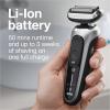 image:imageBraun Electric Shaver for Men Series 7 7185cc Waterproof Wet amp Dry Shave Shaving Kit with SmartCare Center and Beard Trimmer 3 Shave Modes 60 Minute Battery Runtime 10 Piece SetSilver