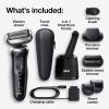 image:imageBraun Electric Shaver for Men Series 7 7185cc Waterproof Wet amp Dry Shave Shaving Kit with SmartCare Center and Beard Trimmer 3 Shave Modes 60 Minute Battery Runtime 10 Piece SetBlack