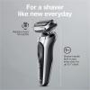 image:imageBraun Electric Shaver for Men Series 7 7185cc Waterproof Wet amp Dry Shave Shaving Kit with SmartCare Center and Beard Trimmer 3 Shave Modes 60 Minute Battery Runtime 10 Piece SetSilver