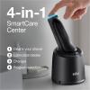 image:imageBraun Electric Shaver for Men Series 7 7185cc Waterproof Wet amp Dry Shave Shaving Kit with SmartCare Center and Beard Trimmer 3 Shave Modes 60 Minute Battery Runtime 10 Piece SetBlack