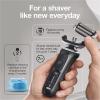 image:imageBraun Electric Shaver for Men Series 7 7185cc Waterproof Wet amp Dry Shave Shaving Kit with SmartCare Center and Beard Trimmer 3 Shave Modes 60 Minute Battery Runtime 10 Piece SetBlack