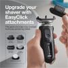 image:imageBraun Electric Shaver for Men Series 7 7185cc Waterproof Wet amp Dry Shave Shaving Kit with SmartCare Center and Beard Trimmer 3 Shave Modes 60 Minute Battery Runtime 10 Piece SetBlack
