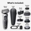 image:imageBraun Electric Shaver for Men Series 7 7185cc Waterproof Wet amp Dry Shave Shaving Kit with SmartCare Center and Beard Trimmer 3 Shave Modes 60 Minute Battery Runtime 10 Piece SetSilver