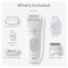 image:imageBraun Epilator Silkpil 5 5620 Hair Removal Device Epilator for Women Shaver amp Trimmer Cordless Rechargeable Wet amp Dry 6 Piece Set5041