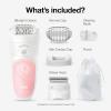 image:imageBraun Epilator Silkpil 5 5620 Hair Removal Device Epilator for Women Shaver amp Trimmer Cordless Rechargeable Wet amp Dry 6 Piece SetSES5620