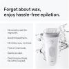 image:imageBraun Epilator Silkpil 7 Hair Removal Device Women Shaver amp Trimmer Wet and Dry Wide Head Includes Shaver Head and Trimmer Comb SE7041 Silver7041