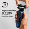 image:imageBraun Series 5 53B Electric Shaver Head Black  Designed for Series 5 and Series 6 shavers New Generation53b Replacement Head