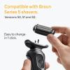 image:imageBraun Series 5 Electric Shaver Replacement Head Easily Attach Your Shaver Head for a Shave as efficient as Day one Compatible with New Generation Series 5 Shavers 54B BlackBlack