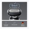 image:imageBraun Series 6 Electric Shaver Replacement Head with Sensitive Skinguard Easily Attach Your Shaver Head Compatible with New Generation Series 6 Shavers 64B Black