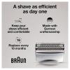 image:imageBraun Series 7 70S Electric Shaver Head Replacement Cassette  Silver1 Count Pack of 1