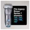 image:imageBraun Series 7 70S Electric Shaver Head Replacement Cassette  Silver1 Count Pack of 1