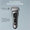 image:imageBraun Series 8 8560cc Electric Razor for Men 41 Shaving Elements amp Precision Long Hair Trimmer 5in1 SmartCare Center Close amp Gentle Even on Dense Beards Wet amp Dry Electric Razor 60min RuntimeSilver