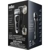 image:imageBraun Series 8 8560cc Electric Razor for Men 41 Shaving Elements amp Precision Long Hair Trimmer 5in1 SmartCare Center Close amp Gentle Even on Dense Beards Wet amp Dry Electric Razor 60min RuntimeSilver