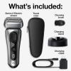 image:imageBraun Series 8 8560cc Electric Razor for Men 41 Shaving Elements amp Precision Long Hair Trimmer 5in1 SmartCare Center Close amp Gentle Even on Dense Beards Wet amp Dry Electric Razor 60min RuntimeSilver