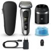 image:imageBraun Series 9 PRO Electric Razor for Men 5 Pro Shave Elements amp Precision Long Hair Trimmer 6in1 SmartCare Center Wet amp Dry Electric Shaver for Smooth Skin with 60min Battery Runtime 9517sSilver