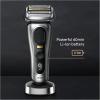 image:imageBraun Series 9 PRO Electric Razor for Men 5 Pro Shave Elements amp Precision Long Hair Trimmer 6in1 SmartCare Center Wet amp Dry Electric Shaver for Smooth Skin with 60min Battery Runtime 9517sSilver