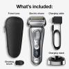image:imageBraun Series 9 Pro 9487cc Electric Razor for Men Wet amp Dry Rechargeable Electric Shaver with Clean amp Charge Station and ProCare Attachment Holiday Gifts for Men9330s