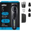 image:imageBraun AllinOne Style Kit Series 5 5471 8in1 Trimmer for Men with Beard Trimmer Body Trimmer for Manscaping Hair Clippers amp More UltraSharp Blade 40 Length Settings WaterproofBlack