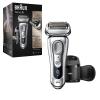 image:imageBraun Electric Razor for Men With Precision Beard Trimmer Rechargeable Wet amp Dry Foil Shaver Clean amp Charge Station amp Travel Case Silver 3 Piece Set9390cc Shaver