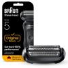 image:imageBraun Series 5 Electric Shaver Replacement Head Easily Attach Your Shaver Head for a Shave as efficient as Day one Compatible with New Generation Series 5 Shavers 54B BlackBlack