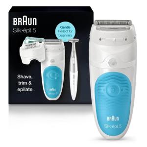 image:imageBraun Epilator Silkpil 5 5620 Hair Removal Device Epilator for Women Shaver amp Trimmer Cordless Rechargeable Wet amp Dry 6 Piece SetSES5810