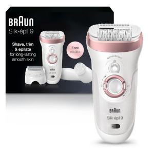 image:imageBraun Epilator Silkpil 9 Hair Removal Device Women Shaver amp Trimmer Pivoting Head Wet and Dry Epilator Includes Shaver Head and Trimmer Comb SES9030SES9880