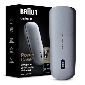 image:imageBraun Powercase for Electric Razors for Men Compatible with Braun Series 9 Pro Series 9 and Series 8 Electric Shavers Portable Shaver Case Charges for Up to 6 weeks