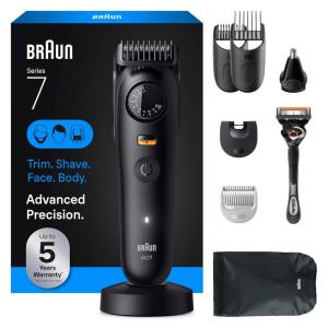 image:imageBraun Series 7 AllinOne Beard amp Body Grooming Kit for Men Cordless Trimmer Hair Clippers amp Shaver for Face Hair amp Body with Gillette ProGlide Razor AIO 7535