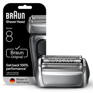 image:imageBraun Series 8 83M Electric Shaver Head Replacement Cassette Silver1 Count Pack of 1