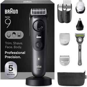 image:imageBraun Series 9 AllinOne Beard amp Body Grooming Kit for Men Cordless Trimmer Hair Clippers amp Shaver for Face Hair amp Body with Gillette Labs Razor AIO 9530AIO9535