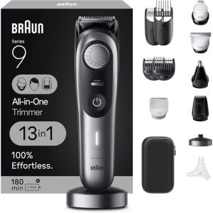 image:imageBraun Series 9 AllinOne Beard amp Body Grooming Kit for Men Cordless Trimmer Hair Clippers amp Shaver for Face Hair amp Body with Gillette Labs Razor AIO 9530AIO9440