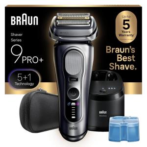 image:imageBraun Series 9 Pro 9487cc Electric Razor for Men Wet amp Dry Rechargeable Electric Shaver with Clean amp Charge Station and ProCare Attachment Holiday Gifts for Men9667cc