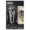 image:imageBraun Electric Razor for Men Foil Shaver with Precision Beard Trimmer Rechargeable Wet amp Dry Clean amp Charge Station and Leather Travel Case 6 Piece Set9291cc