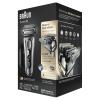image:imageBraun Electric Razor for Men Foil Shaver with Precision Beard Trimmer Rechargeable Wet amp Dry Clean amp Charge Station and Leather Travel Case 6 Piece Set9291cc