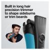 image:imageBraun Electric Series 3 Razor with Precision Trimmer Rechargeable Wet amp Dry Foil Shaver for Men BlueBlack 4 PieceSeries 3 Shaver
