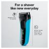 image:imageBraun Electric Series 3 Razor with Precision Trimmer Rechargeable Wet amp Dry Foil Shaver for Men BlueBlack 4 PieceSeries 3 Shaver